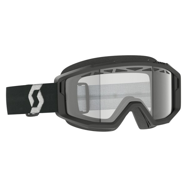 SCOTT Primal Enduro Goggle - Black/White Clear S0 Lens