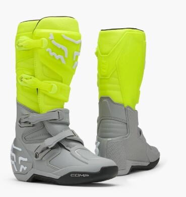 FOX Comp Boots Gelb/Grau