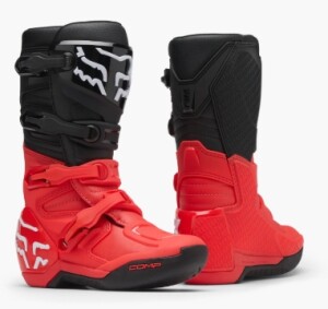 FOX COMP Boot Kinder schwarz/rot
