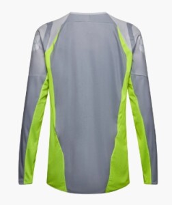 FOX 180 Frame Jersey Grau/Gelb