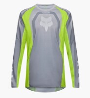 FOX 180 Frame Jersey Grau/Gelb