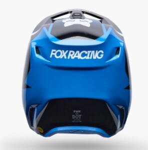 FOX V1 Frame Helm  blau