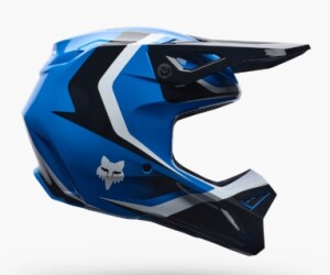 FOX V1 Frame Helm  blau