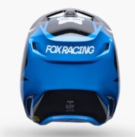 FOX V1 Frame Helm  blau