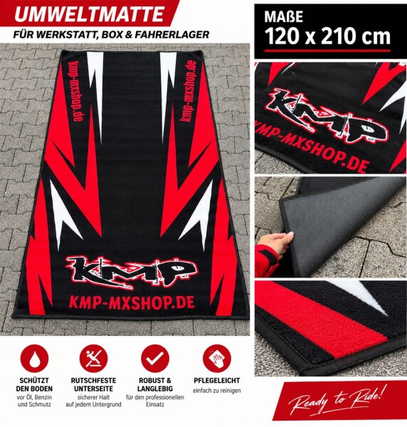 KMP Umweltmatte Rot