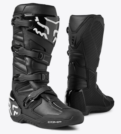 FOX Comp Boots Schwarz