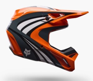 FOX V1 Draft Helm Kinder Orange