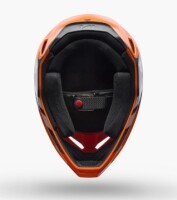 FOX V1 Draft Helm Kinder Orange
