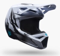 FOX V1 Clutch Helme Weiß/Schwarz
