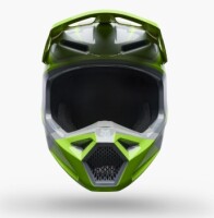 FOX V1 Frame Helm Kinder Grau/Gelb
