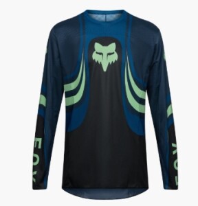 FOX 180 Draft Jersey Schwarz