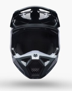 FOX V1 Frame Helm Kinder schwarz