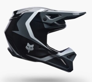 FOX V1 Frame Helm Kinder schwarz