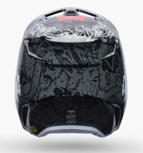 FOX V1 ABYSS Helm Kinder Schwarz