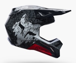 FOX V1 ABYSS Helm Kinder Schwarz