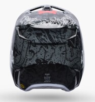FOX V1 ABYSS Helm Kinder Schwarz