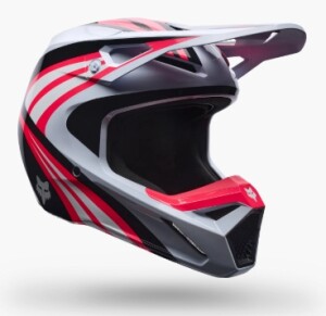 FOX V1 Draft Helm Kinder Weiß