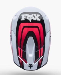 FOX V1 Draft Helm Kinder Weiß