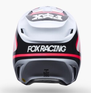 FOX V1 Draft Helm Kinder Weiß