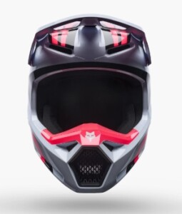 FOX V1 Draft Helm Kinder Weiß