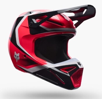 FOX V1 Frame Helm Neon-Pink
