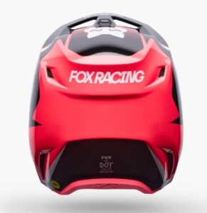 FOX V1 Frame Helm Neon-Pink