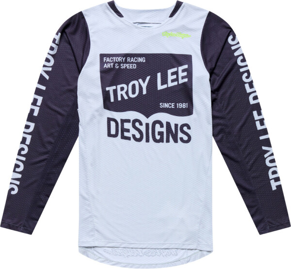 TROY LEE DESIGNS GP Pro Air Trikot Locked - Vapor Grau/Schwarz