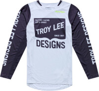 TROY LEE DESIGNS GP Pro Air Trikot Locked - Vapor Grau/Schwarz