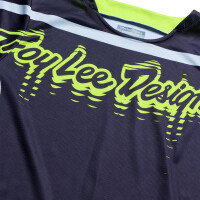 TROY LEE DESIGNS GP Pro Trikot Stagger - Gunmetal/Neo Yellow