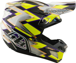 TROY LEE DESIGNS SE5 Composite Mips Helm Flush - Weiß/Schwarz