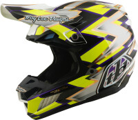 TROY LEE DESIGNS SE5 Composite Mips Helm Flush - Weiß/Schwarz