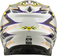 TROY LEE DESIGNS SE5 Composite Mips Helm Flush - Weiß/Schwarz
