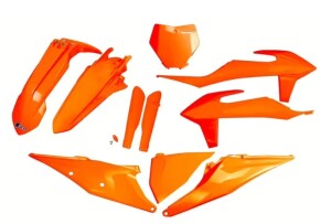 UFO Verkleidungssatz neon Orange KTM...
