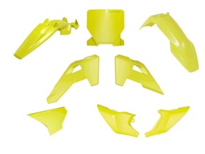 R-Tech Plastikkit  Husquarna TC85 2025 Gelb 6tlg