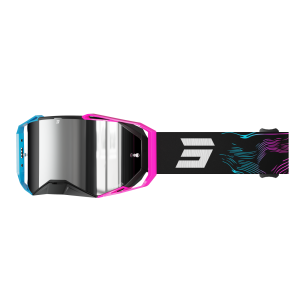 SHOT RACEGEAR Crossbrille "Lite Volt" schwarz /...