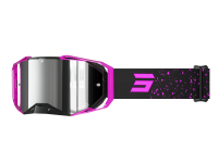 SHOT RACEGEAR Crossbrille "Lite Mist" schwarz / pink glänzend
