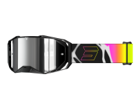SHOT RACEGEAR Crossbrille "Lite Devil" schwarz / weiß matt