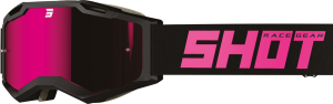 SHOT RACEGEAR Crossbrille "Iris 2.0 Solid" pink...