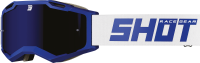 SHOT RACEGEAR Crossbrille "Iris 2.0 Solid" blau / weiß matt