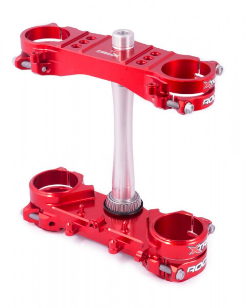 Xtrig ROCS tech Gabelbrücke Honda CRF 450 21-26 250/22-26, offset 22mm - rot