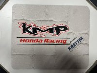 Mauspad KMP-Honda-Racing powered by Krettek